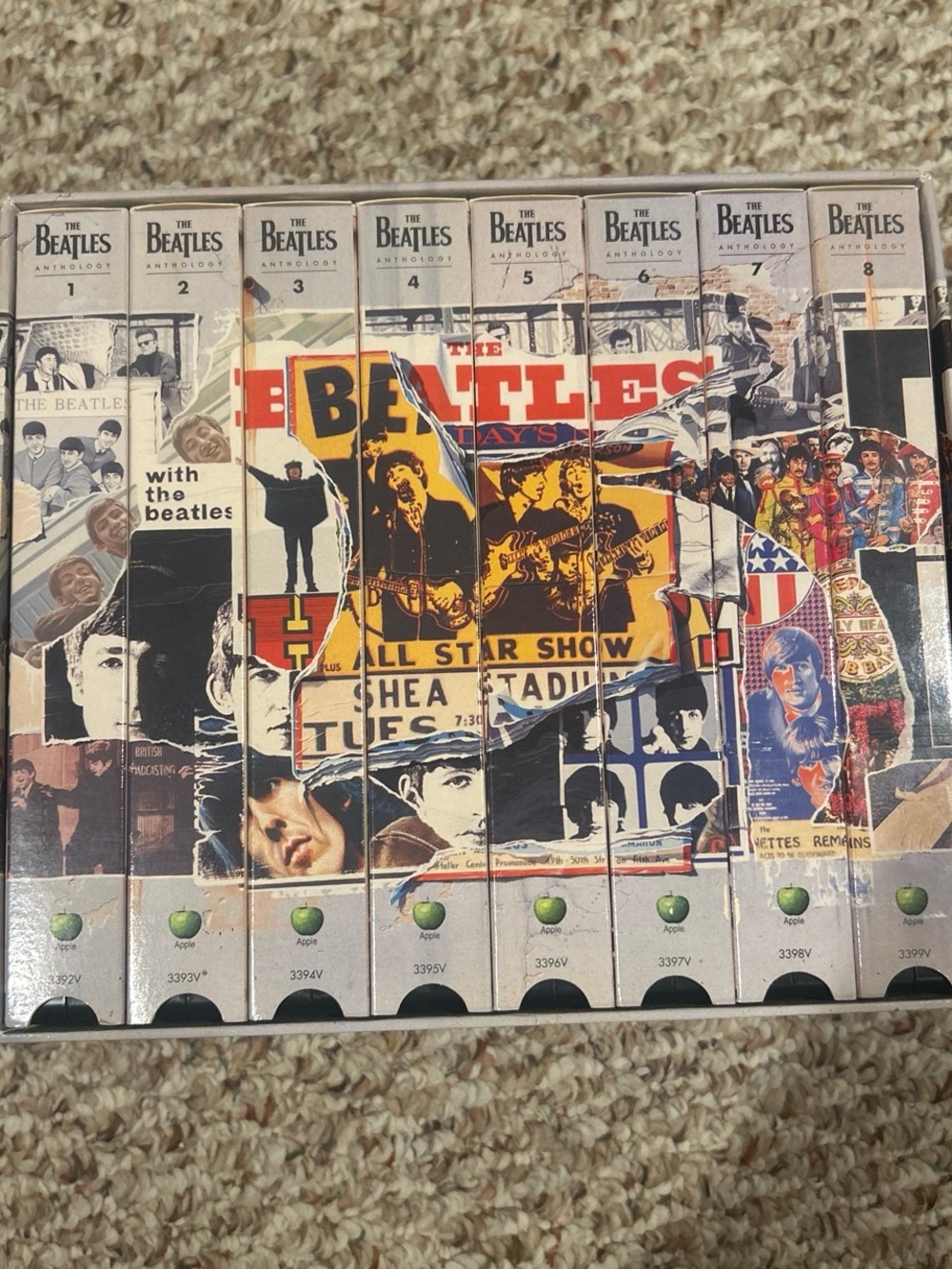 The Beatles Anthology Box Set - White, Yellow, Red, Blue, Black